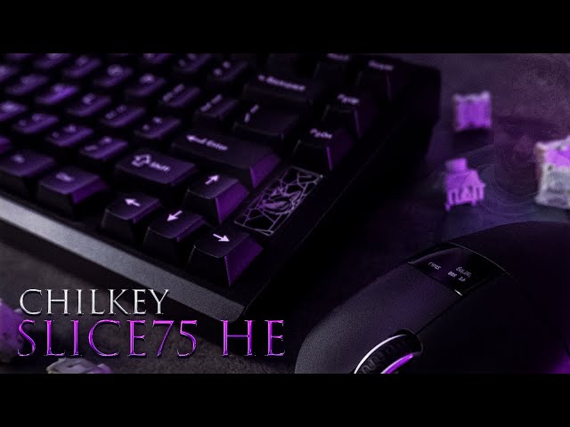 The Best Magnetic Keyboard and Switches! | Chilkey Slice75 HE + WS