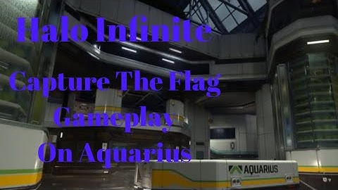 Ranked Capture The Flag on Aquarius - Halo Infinite Gameplay