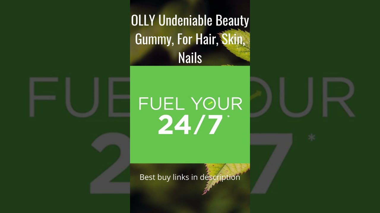 OLLY Undeniable Beauty Gummy For Hair, Skin and Nails
