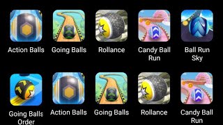 Rollance, Going balls, Action Balls, Candy Ball Run, Extreme Balancer, Spece Rolling Balls Race screenshot 4