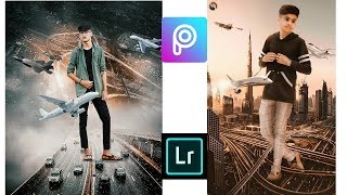 Creative aeroplane and boy photo editing in Picsart |mobile edit |2018| screenshot 3