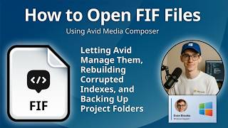How to Open FIF Files (Avid File Index)
