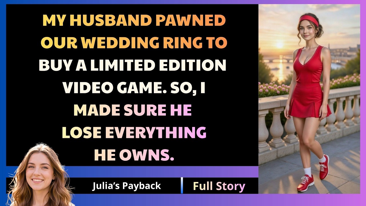 My husband pawned our wedding ring for a video game, so I made him lose everything [FULL STORY]