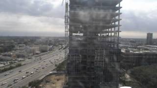 Time Lapse of Skanska's construction of its 3009 Post Oak Boulevard office building in Houston