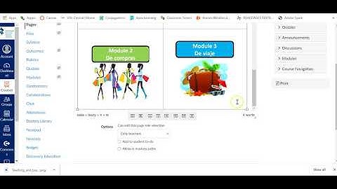 Teacher Tech Tip 1 - Setting up your Canvas course - Crash course