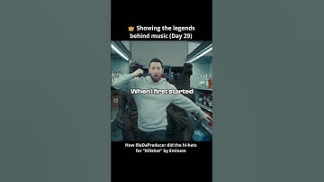 How IllaDaProducer Did the Hi-Hats for "Killshot" by Eminem