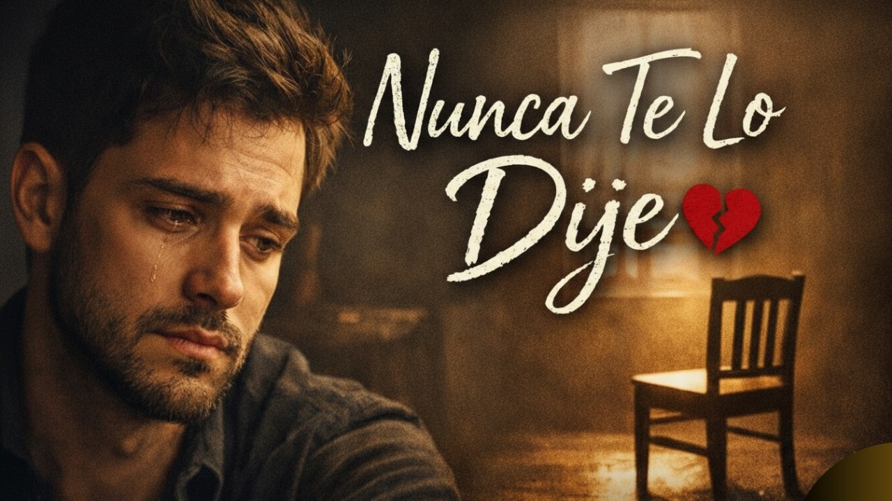 Nunca Te Lo Dije – Canción Que Te Hará Llorar 💔 | Balada Emotiva 2026