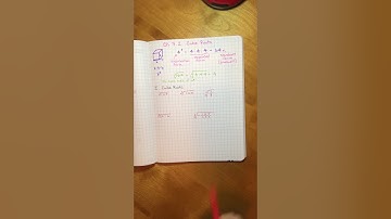 Big Ideas Math 8 Ch 7.2 Cube Roots