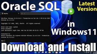 How To Install SQL Plus In Windows | How To Download SQL Plus In Windows 11 | Install SQL Plus | screenshot 1