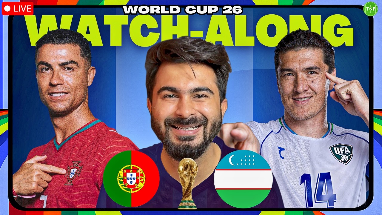 Portugal v Uzbekistan FIFA World Cup LIVE Watchalong | TFHD