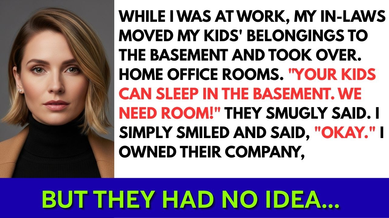 My In-Laws Took Over My Kids’ Rooms for Their ‘Home Office’—So I Took Over Their Legacy