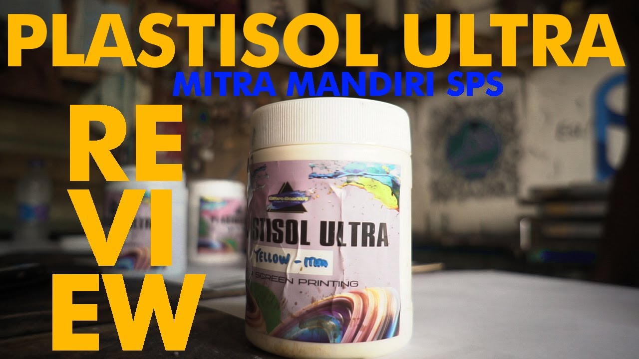  TINTA  PLASTISOL  ULTRA REVIEW TINTA  SABLON PLASTISOL  