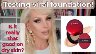 TIRTIR VIRAL KOREAN FOUNDATION REVIEW ON DRY MATURE SKIN