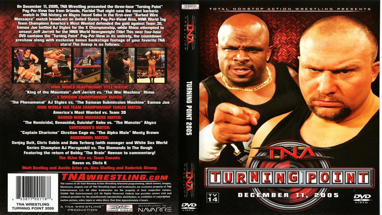 TNA TURNING POINT 2005 WWE 2K19 Full Card Playthrough YouTube