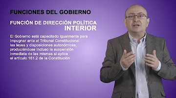 ¿Cuántas funciones tiene el Gobierno?