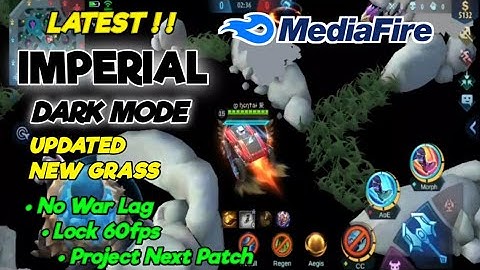 NEW DARK MODE CONFIG IMPERIAL MAP LOCK 60FPS PROJECT NEXT PATCH |MLBB|