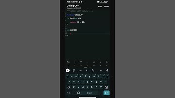 what is function | function with parameters and return value | c tutorial
