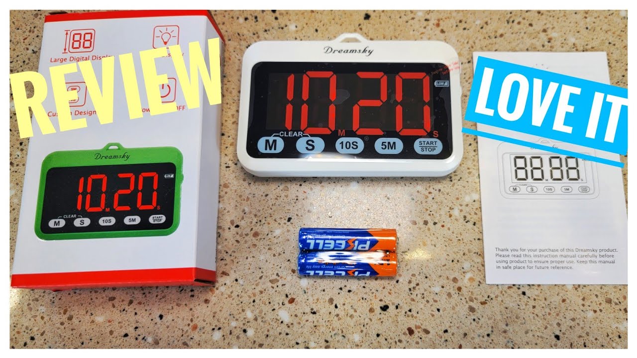 Why Your Kitchen Timer Should Be Huge