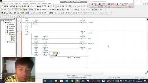 Simulasi program safety crane menggunakan PLC omron ( Cx- Programmer & Cx-Designer )
