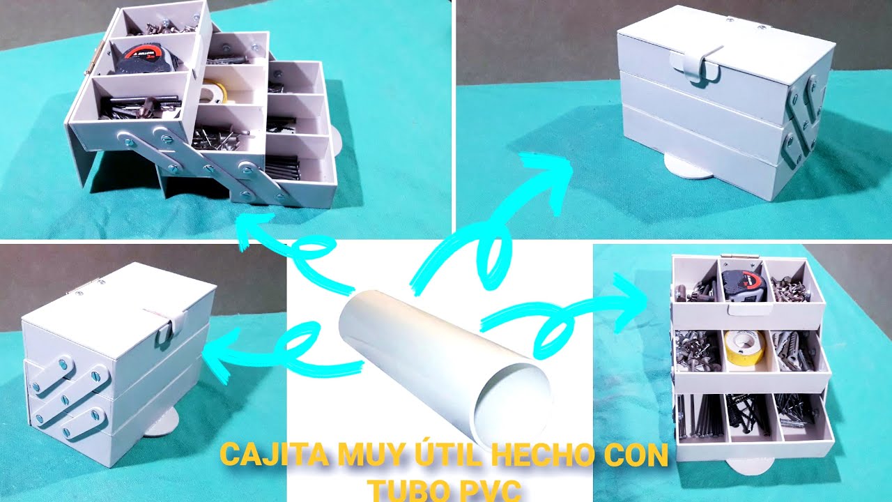 CAJA ORGANIZADORA CASERA HECHO CON - YouTube
