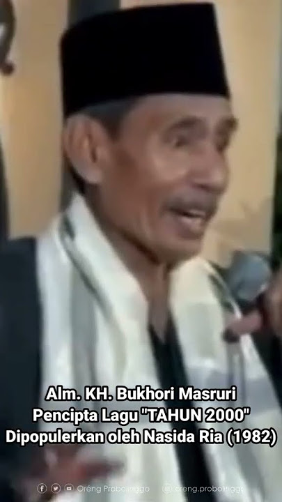 KH BUKHORI pencipta lagu Tahun 2000 #fyp #nasidaria #nasidariasemarang