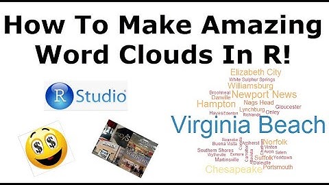 How To Create Word Clouds In R!