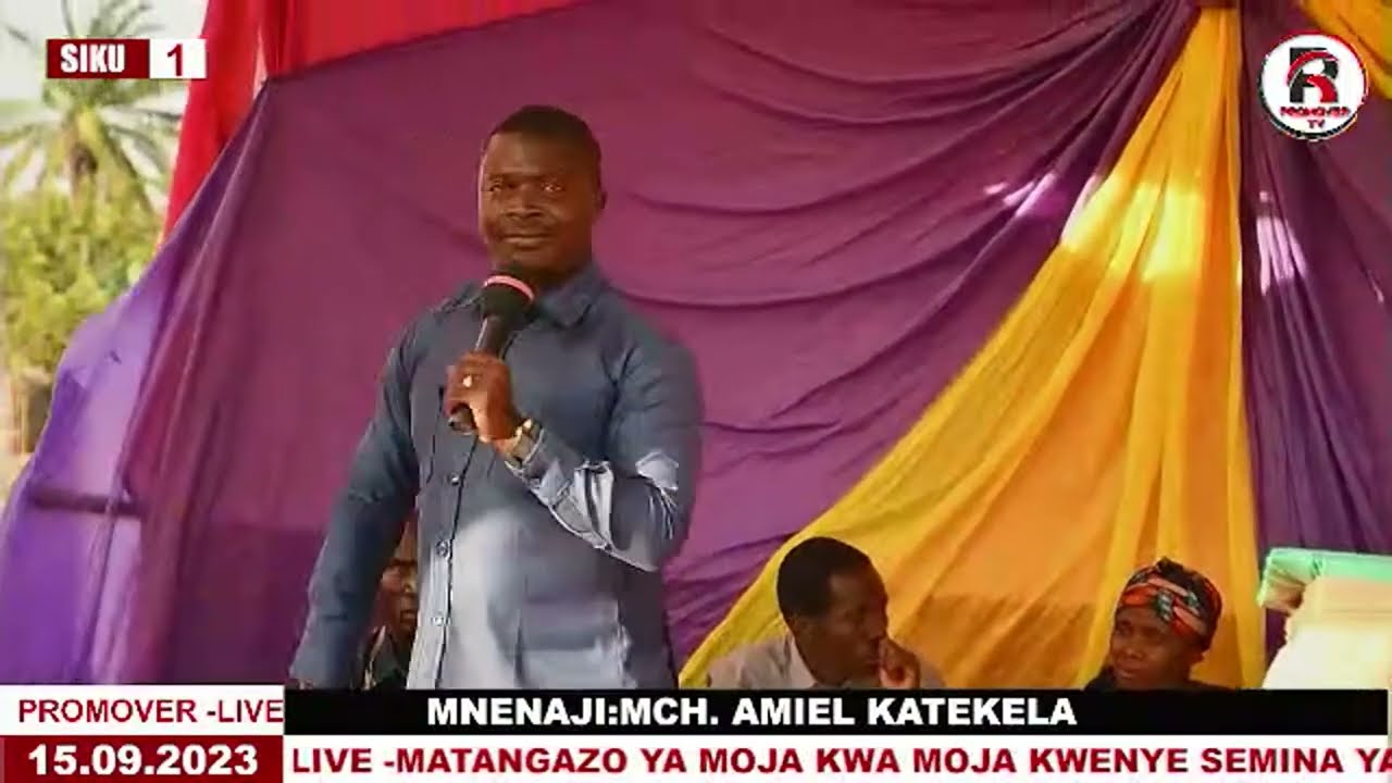 #live DAY1jioni_15/9/2023|MKUTANO WA INJILI  KUTOKA KAMARA KIGOMA| MNENAJI:MCH.AMIEL KATEKELA