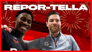 Exklusiv in der Kabine: Nathan Tella sammelt Neujahrsgrüße | mit Xabi Alonso und vielen mehr