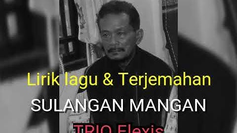 SULANGAN MANGAN - Trio Elexis (Lirik & Terjemahan)