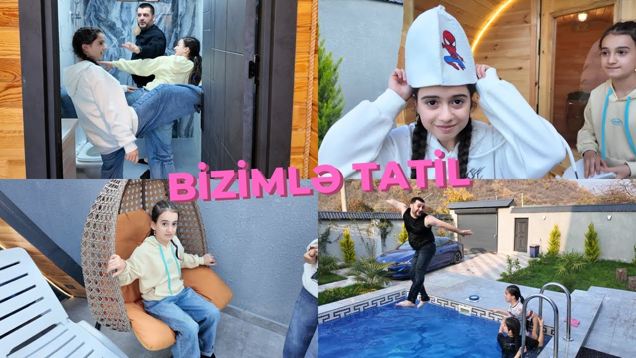HOVUZ VLOGU 😍 | ATLAMA YARIŞI | TATİL ZAMANI ❤️ 