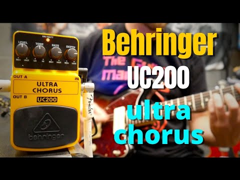 Behringer UC200 Ultra Chorus Pedal Review Behringer UC200 Ultra Chorus Pedal Review