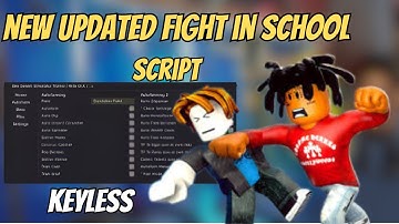 "🔥 FIGHT IN A SCHOOL SCRIPT (2025) | Kill Aura, Aimbot, Hitbox Expander, Auto Farm  More! [PASTEBIN