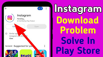 Instagram Download Problem Solve In Google Play Store | Can