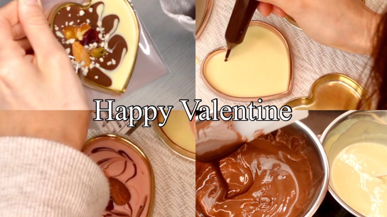 【ASMR】超簡単可愛いチョコレートを作る動画🍫【Happy Valentine🎀】