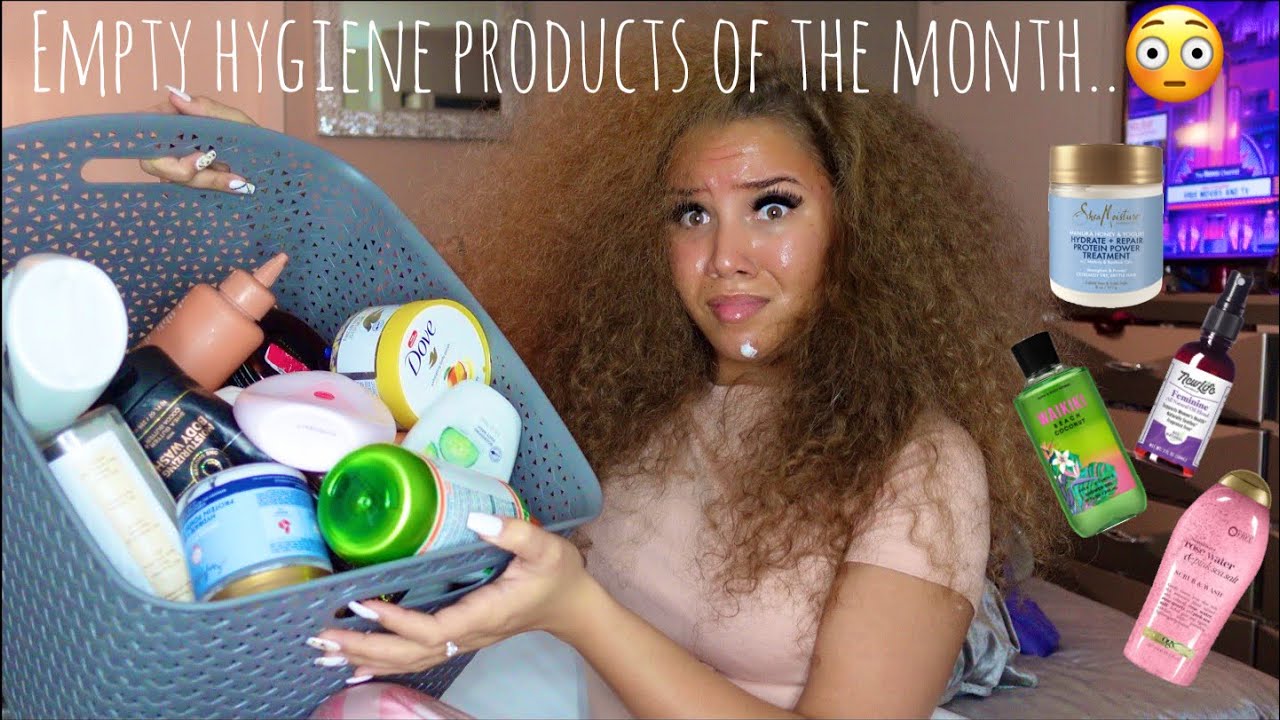 MY EMPTY HYGIENE PRODUCTS OF THE MONTH + REVIEWS!!