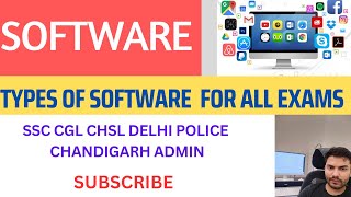 What is Software | Types of Software  for all Exams SSC, Delhi Police, Chandigarh clerk, steno, jbt screenshot 1