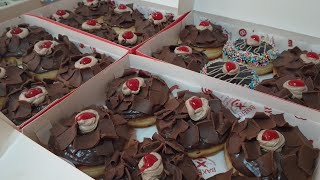 TAK LAGI KEJAR WR TINGGI,YANG PASTI HASILNYA EMPUK, LEMBUT, RASANYA ENAK @raiseldonuts 