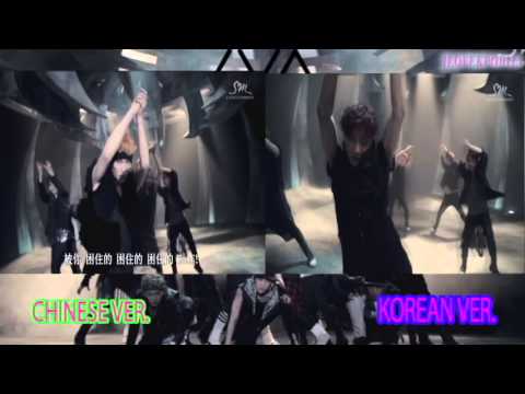 EXO WOLF KOREAN VER AND CHINESE VER