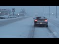 01-28-2020 Dodge City, KS - Vehicles Spinning Sideways -  Vehicles Stuck