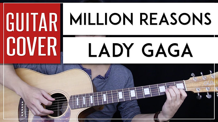 Million Reasons Guitar version - Guitar performance video thumbnail