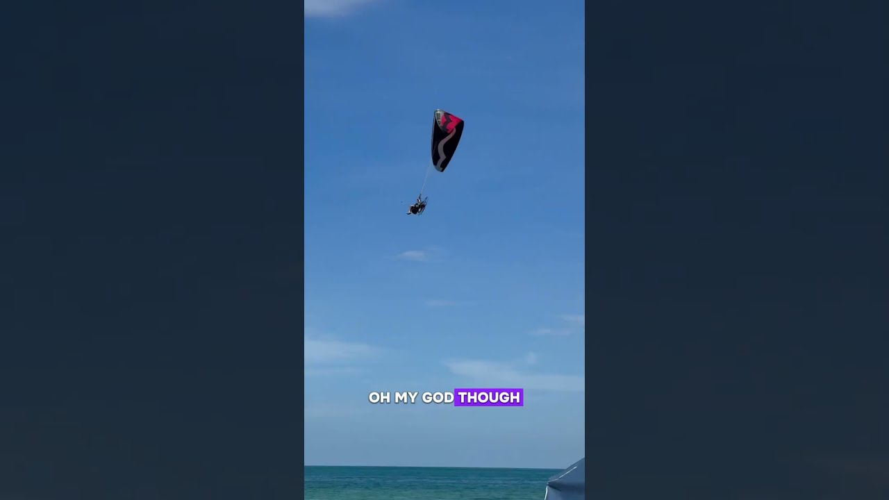 Beach Day Turned Air Show Who Needs Netflix When People Are Flying By With Fans On Their Backs 