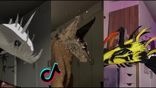 Dragon Puppet Crafts | Paper Dragon TikTok Compilation #265