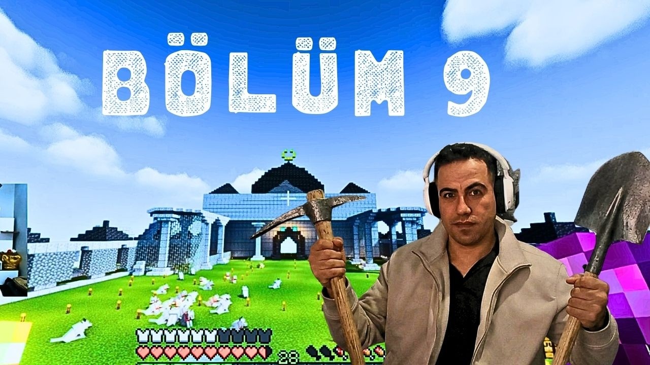 MİNECARAFT'DA CAMİİ YAPIMINA DEVAM / BÖLÜM 9