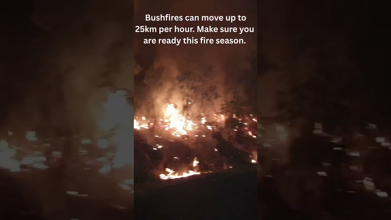 Bushfire season is here! 