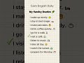 My Sunday Routine | Calm English Daily