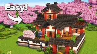 Minecraft: How to Build a Japanese House | Tutorial🏠