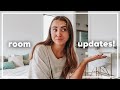 ROOM UPDATES! + house problems & zara haul | moving vlog 2020