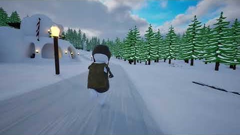 Schneemann | Unreal Engine 5 | Winter Landscape