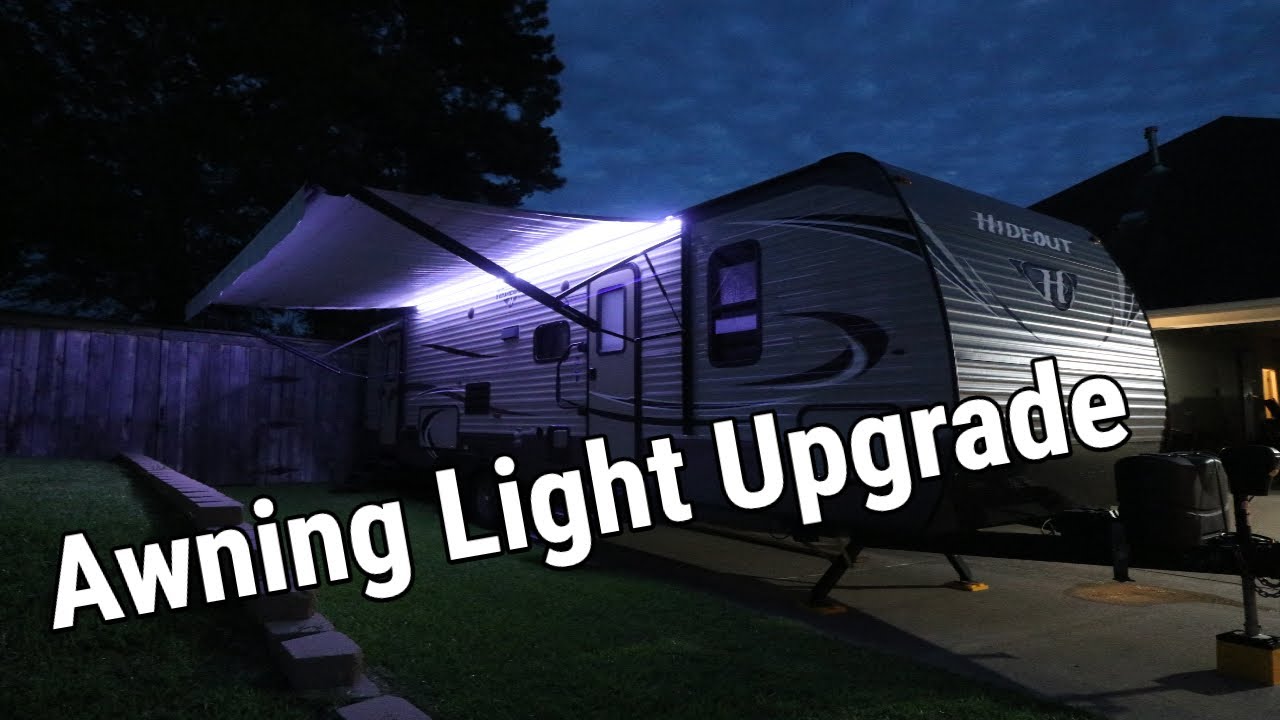 How To Install Led Strip Lights On Rv Awning