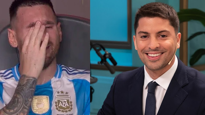 "No lloró por dolor, lloró de impotencia": Gastón Edul habló de Messi en la final de la Copa América
